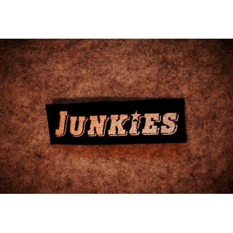 Junkies - Logo felvarró