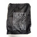 Bagossy Brothers Company - Vízlepergetős fekete logo tornazsák