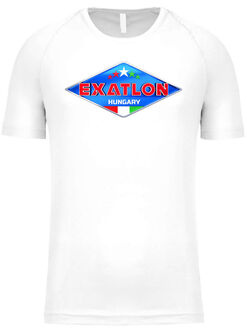 Exatlon Hungary fehér női és férfi technikai póló