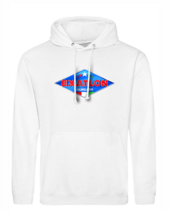 Exatlon Hungary fehér női és férfi kapucnis pulóver