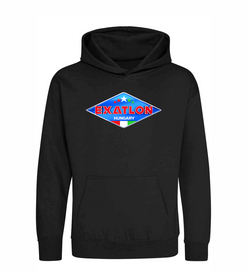 Exatlon Hungary fekete gyerek kapucnis pulóver