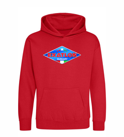 Exatlon Hungary piros gyerek kapucnis pulóver